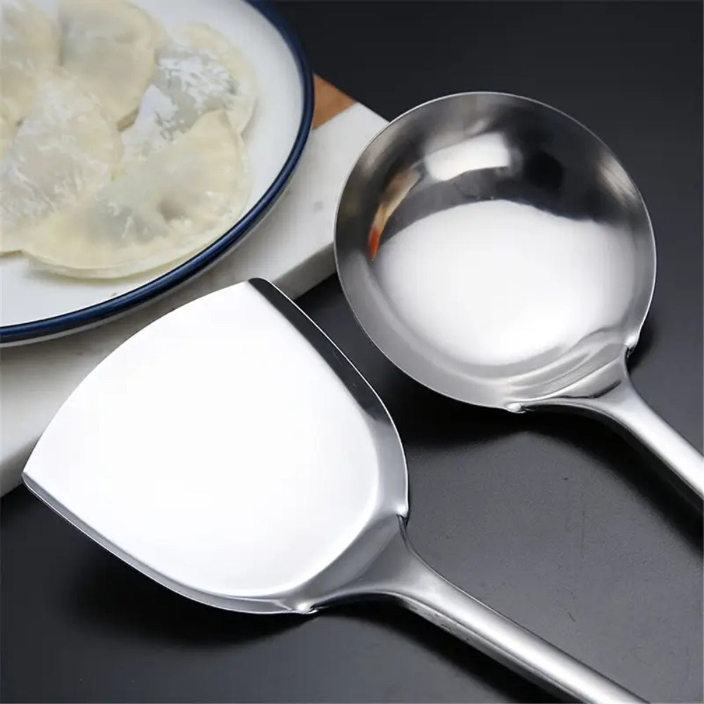 Skanto | Ustensiles de Cuisine en Acier Inoxydable Premium | Ensemble de 5 pièces