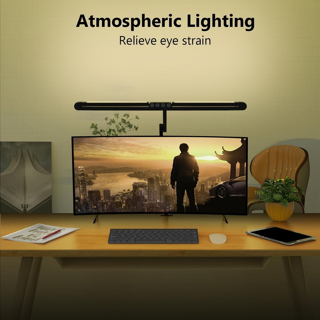 LUMICLAMP – Lampe de Bureau LED Ajustable de 24W avec Pince