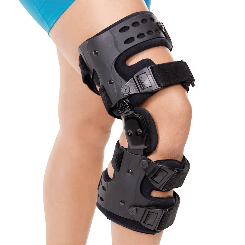 Skanto | Attelle de genou soulageant l'arthrose – Support médial et latéral pour soulager la douleur dans l'arthrose os sur os