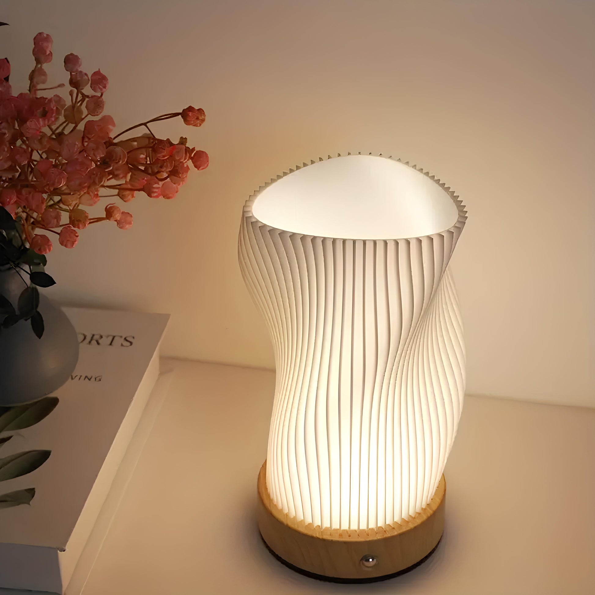 Lampe Dimmable Serene Wave – Créez l'Ambiance Parfaite dans Votre Intérieur