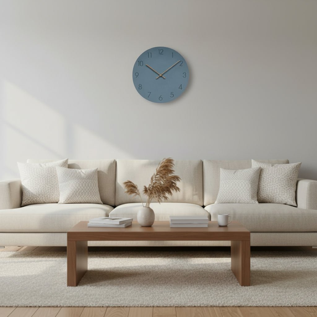 NORDWHISPER CLOCK – Élégance silencieuse pour des espaces modernes
