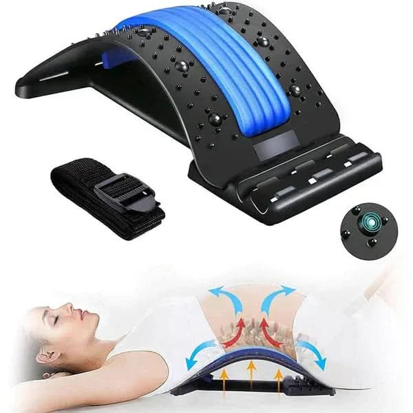 Appareil d'étirement de la colonne vertébrale pour une sensation relaxante