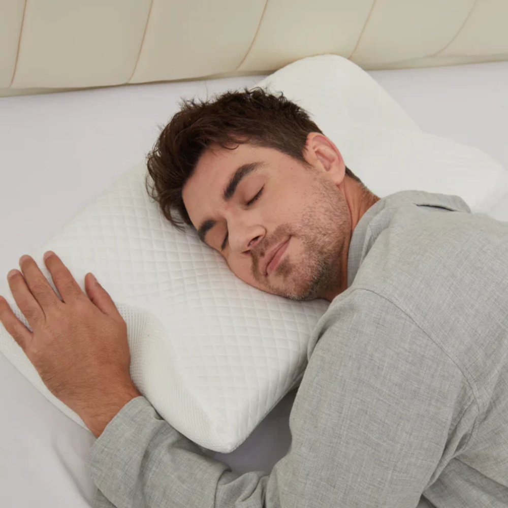 Coussin Anti-Ronflement | Support Ergonomique pour le Cou et la Tête | Blanc