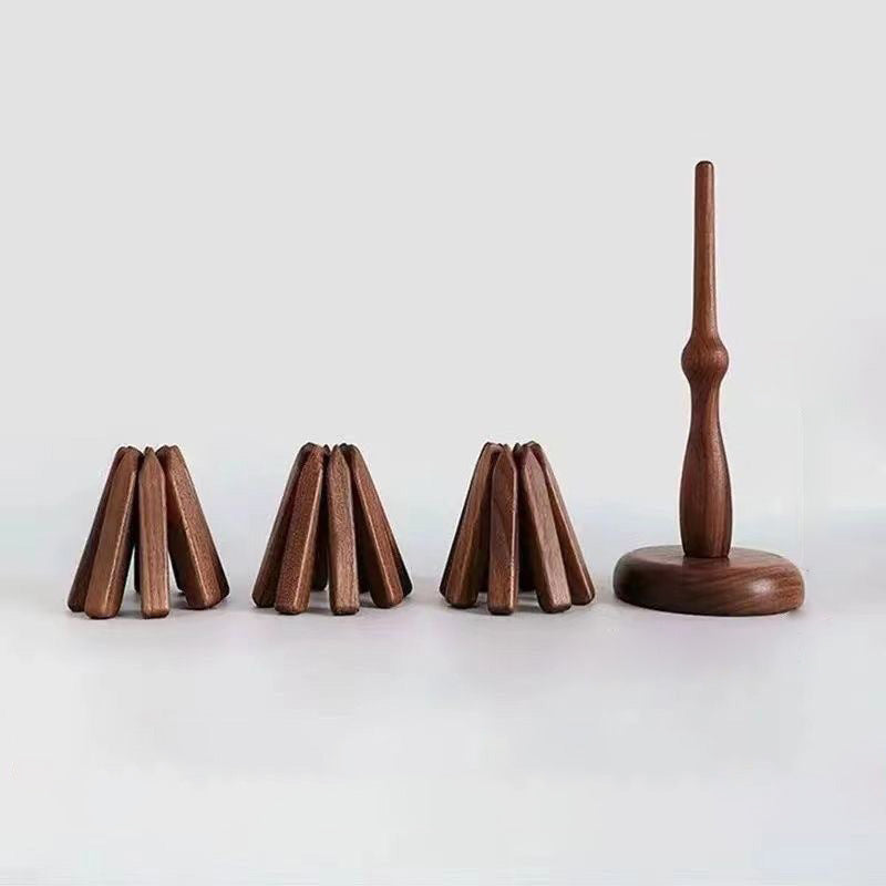 Trivet™ Sous-plat en bois pour plats chauds