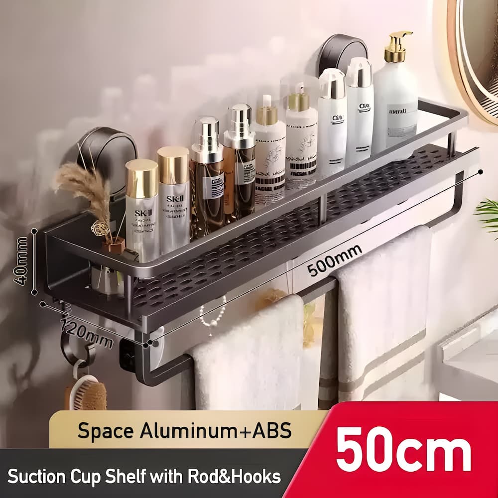 50% de réduction | Shelfy™ | Organisateur de salle de bain grande capacité