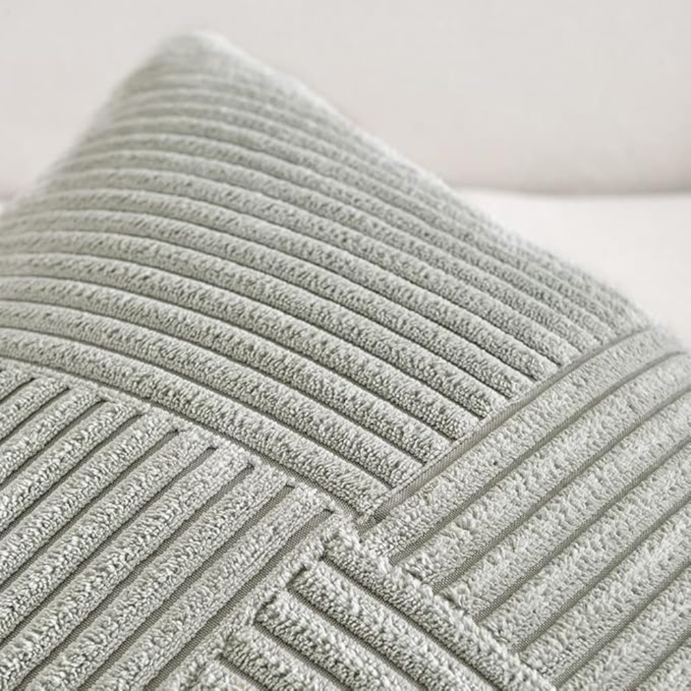 Housse de Coussin en Corde Rétro