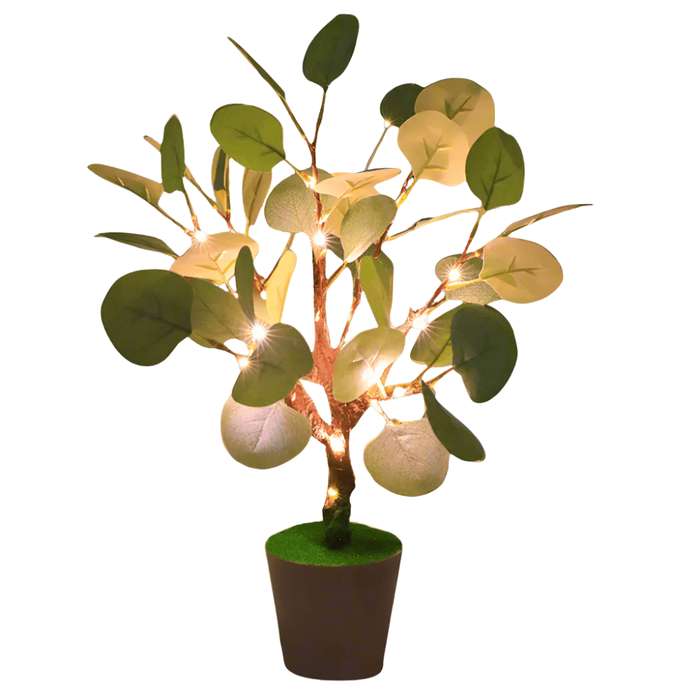 Lampe LED en forme de branche blanche chaude – lampe décorative avec USB pour l'intérieur