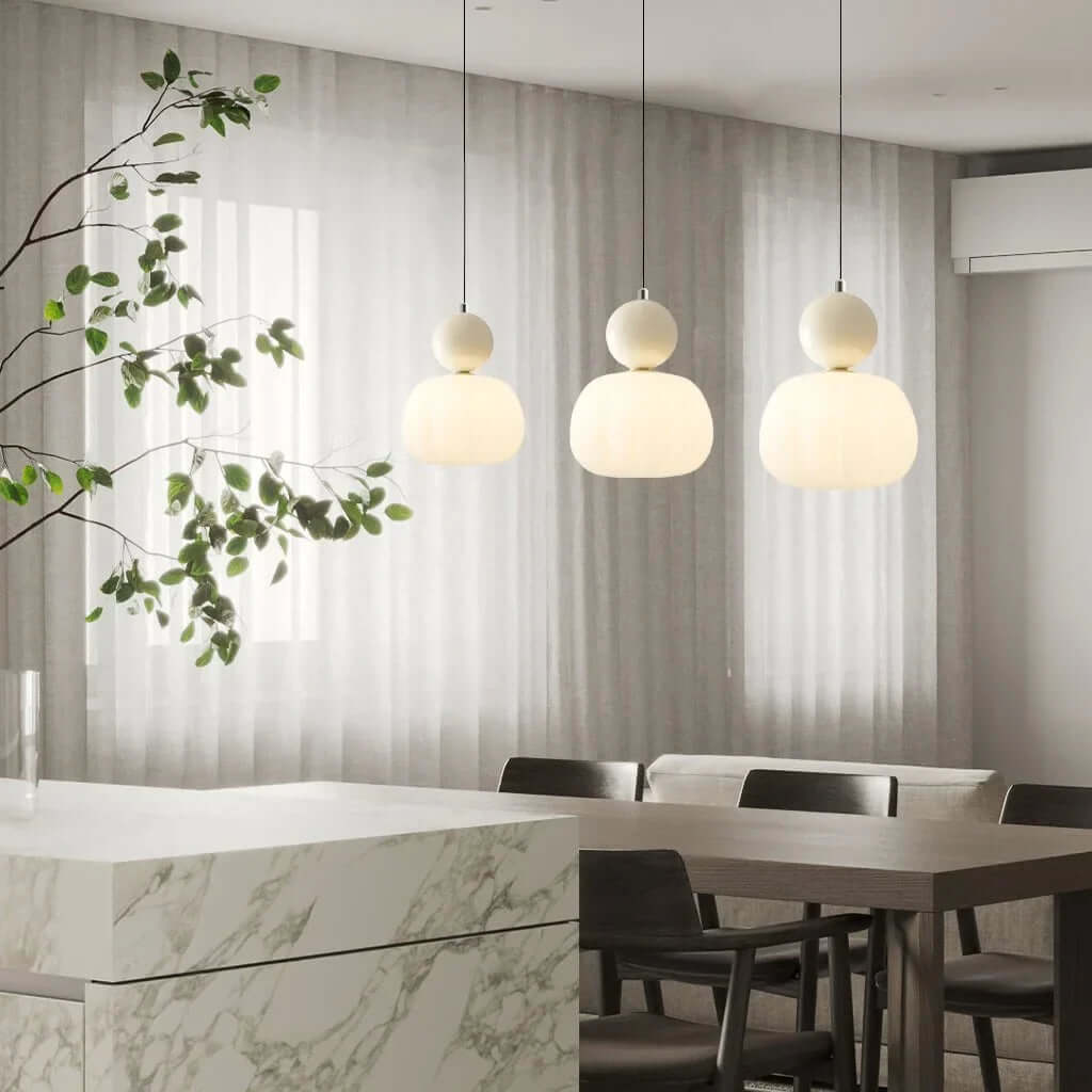 Suspension Art Déco - Style Crème