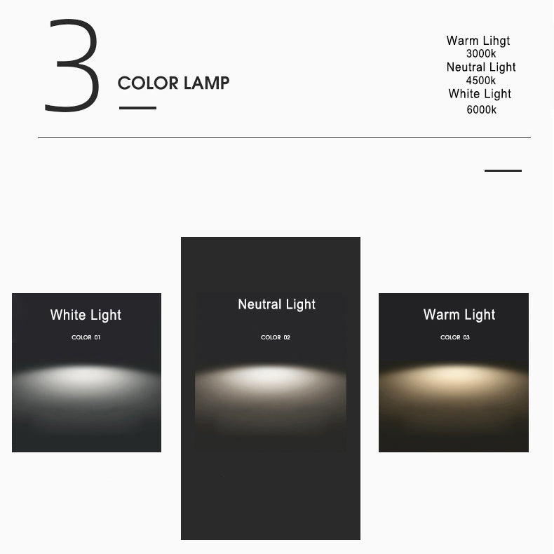 LumaCore Lampe d'extérieur – Lampe de plafond LED moderne au design scandinave