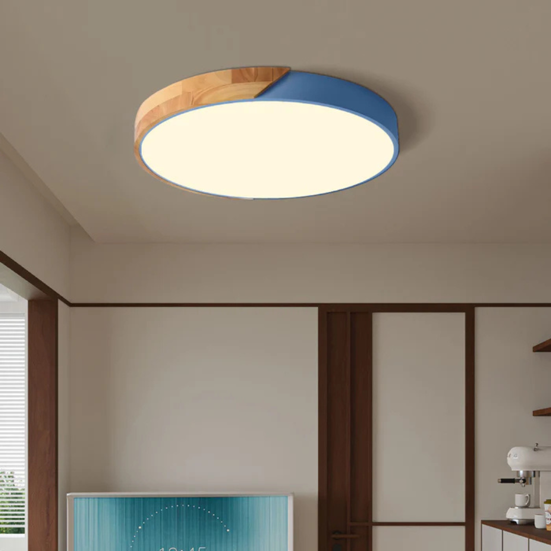 Lampe de plafond LED élégante au style scandinave