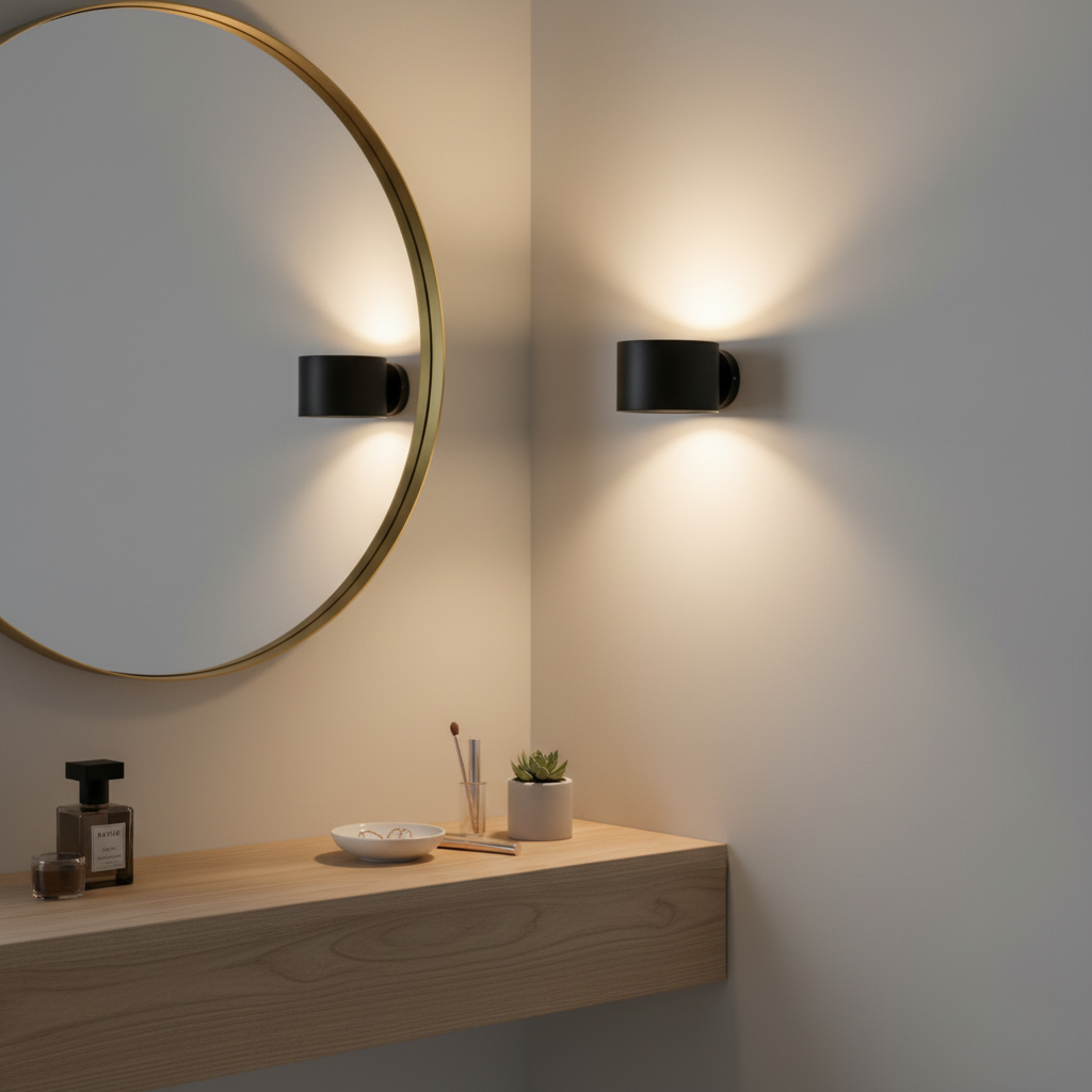 Pivot Easy-Stick – Applique murale LED sans fil à double direction 360°, alimentée par batterie, rechargeable par USB