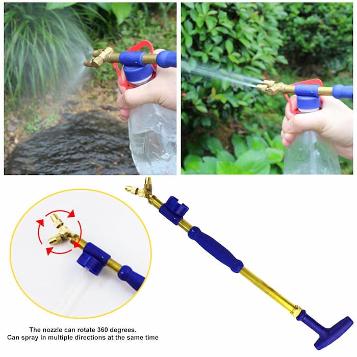 SprigFlow – Arrosage facile des plantes avec n'importe quel embout de bouteille