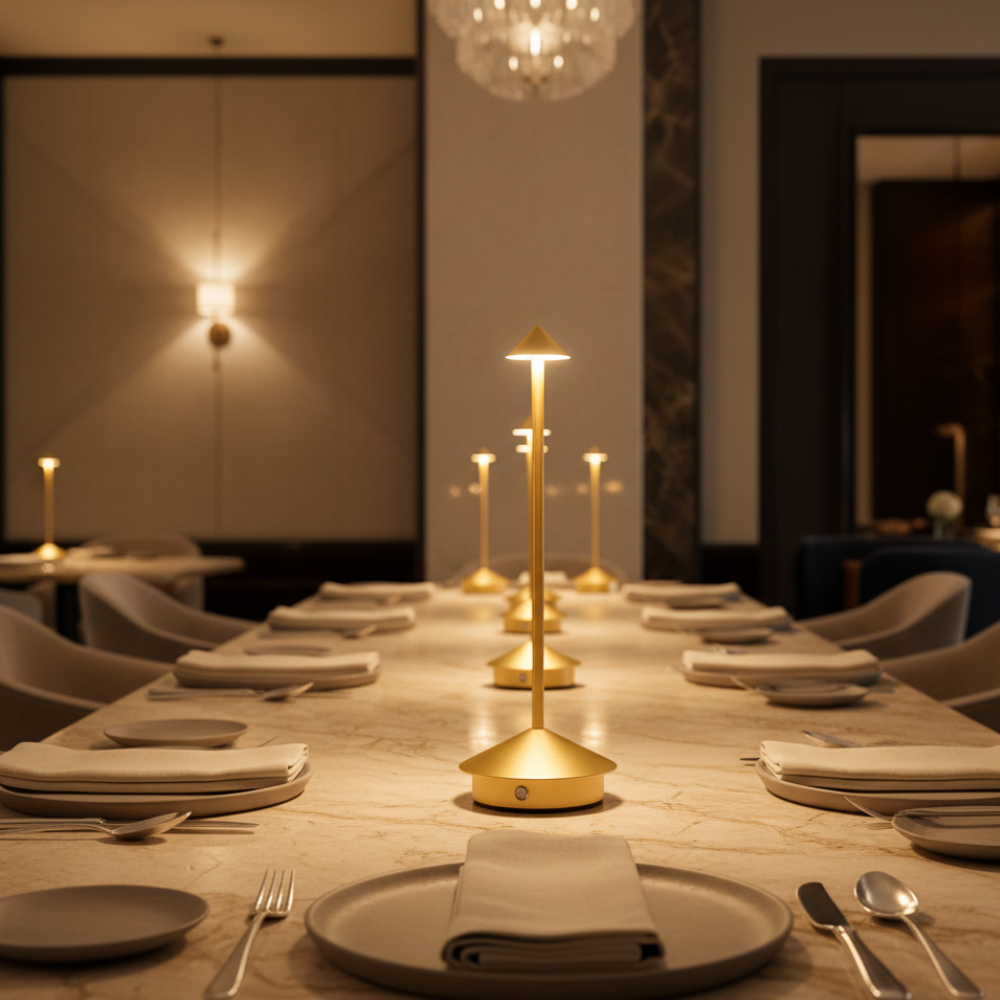 Lampe de Table Sans Fil Minimaliste Moderne avec Dimming Tactile