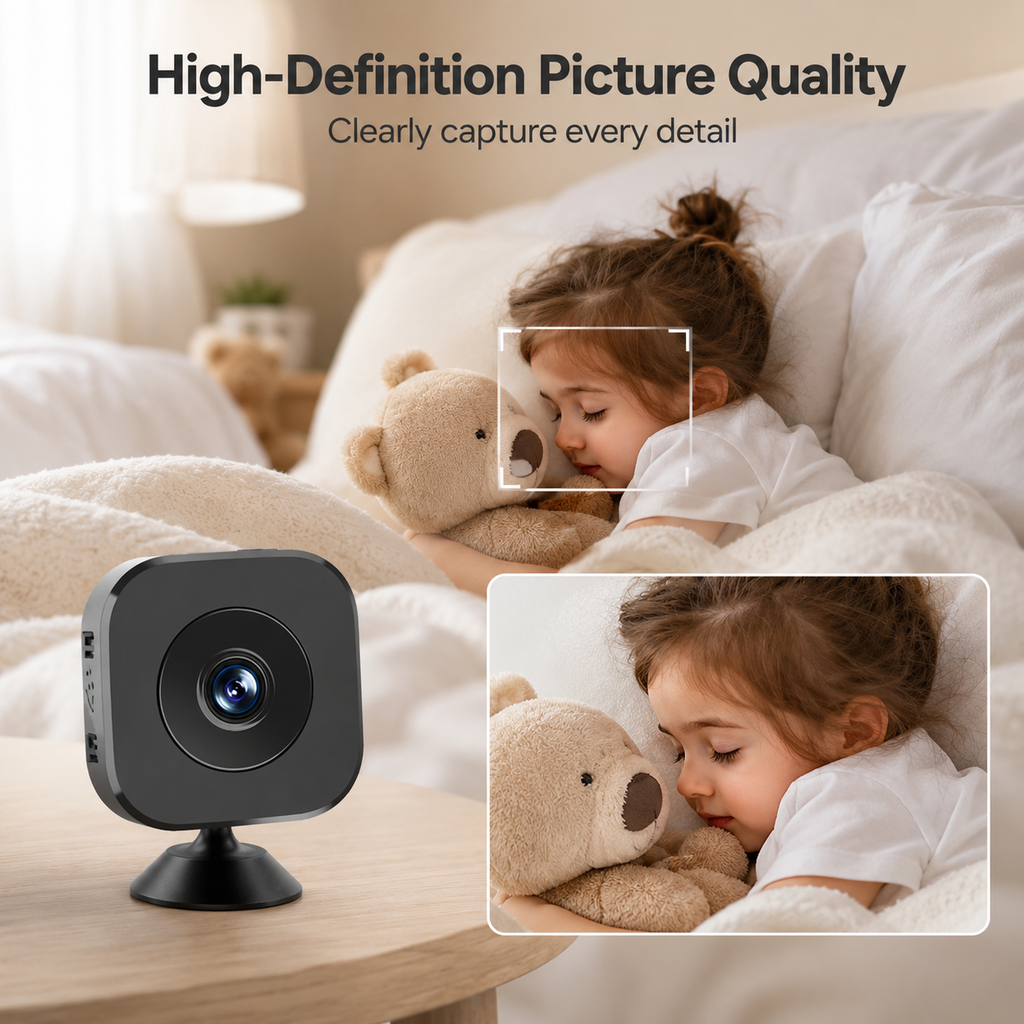 Caméra de surveillance WLAN avec vision nocturne 1080P