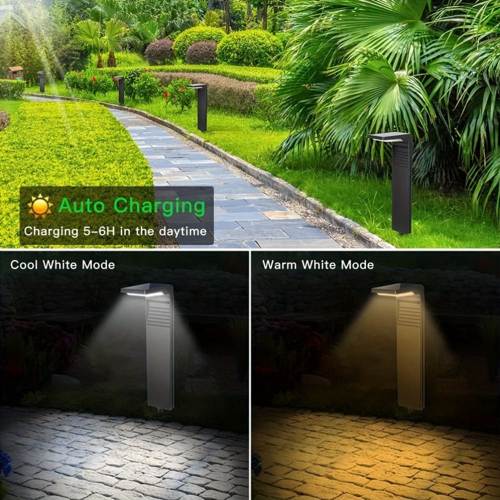 Éclairage de Chemin de Jardin Solaire – Moderne et Fonctionnel