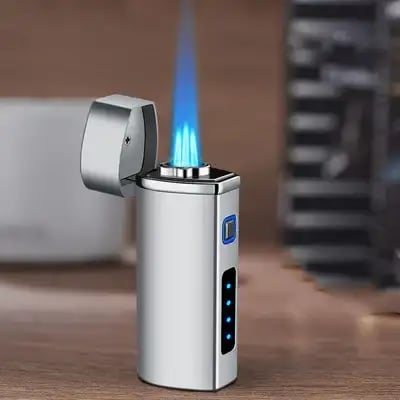 FireStorm – Briquet à gaz triple jet LED