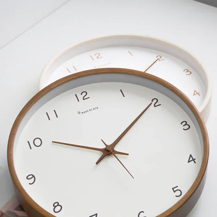 Horloge Murale Élégante et Silencieuse – Pour une Finition Intérieure Calme et Stylée