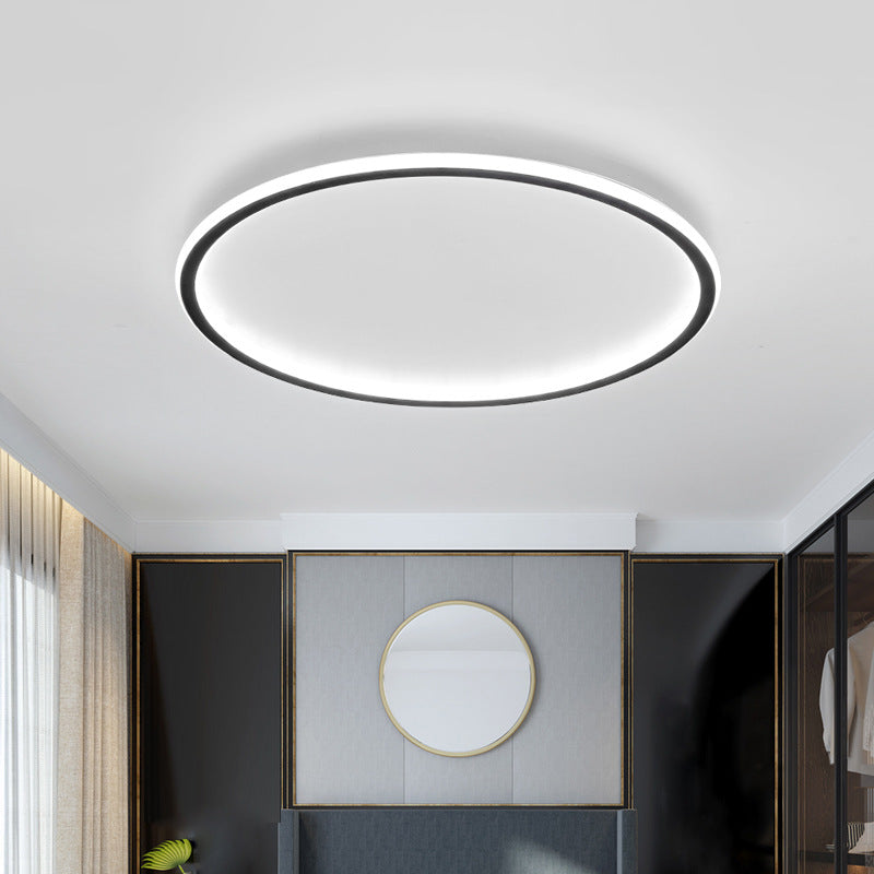 Lampe de plafond LED ronde scandinave minimaliste