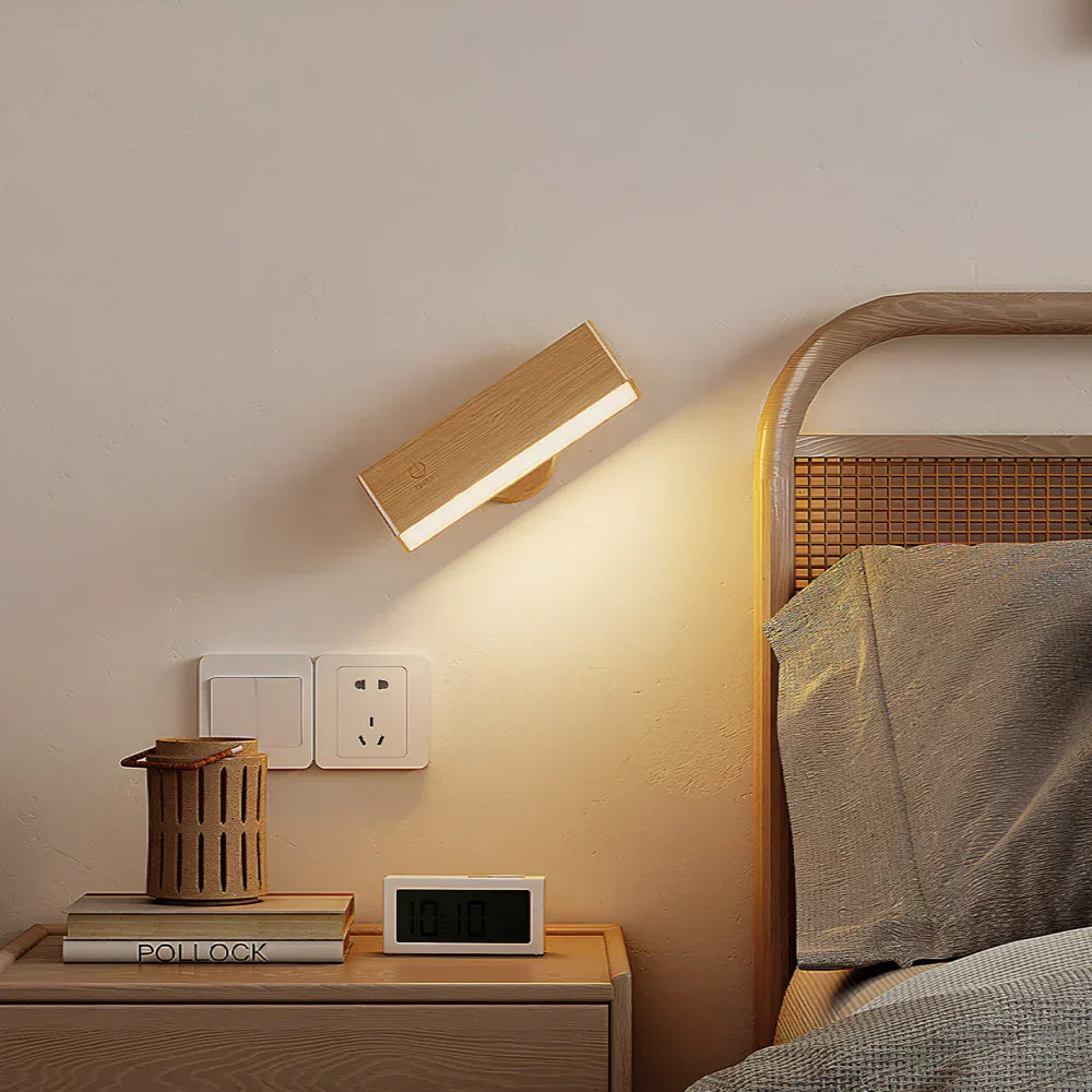 Sora – Applique Murale Élégante et Orientable avec Montage Magnétique