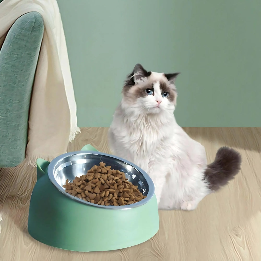 Bol de Nourriture pour Animaux PurrfectAngle