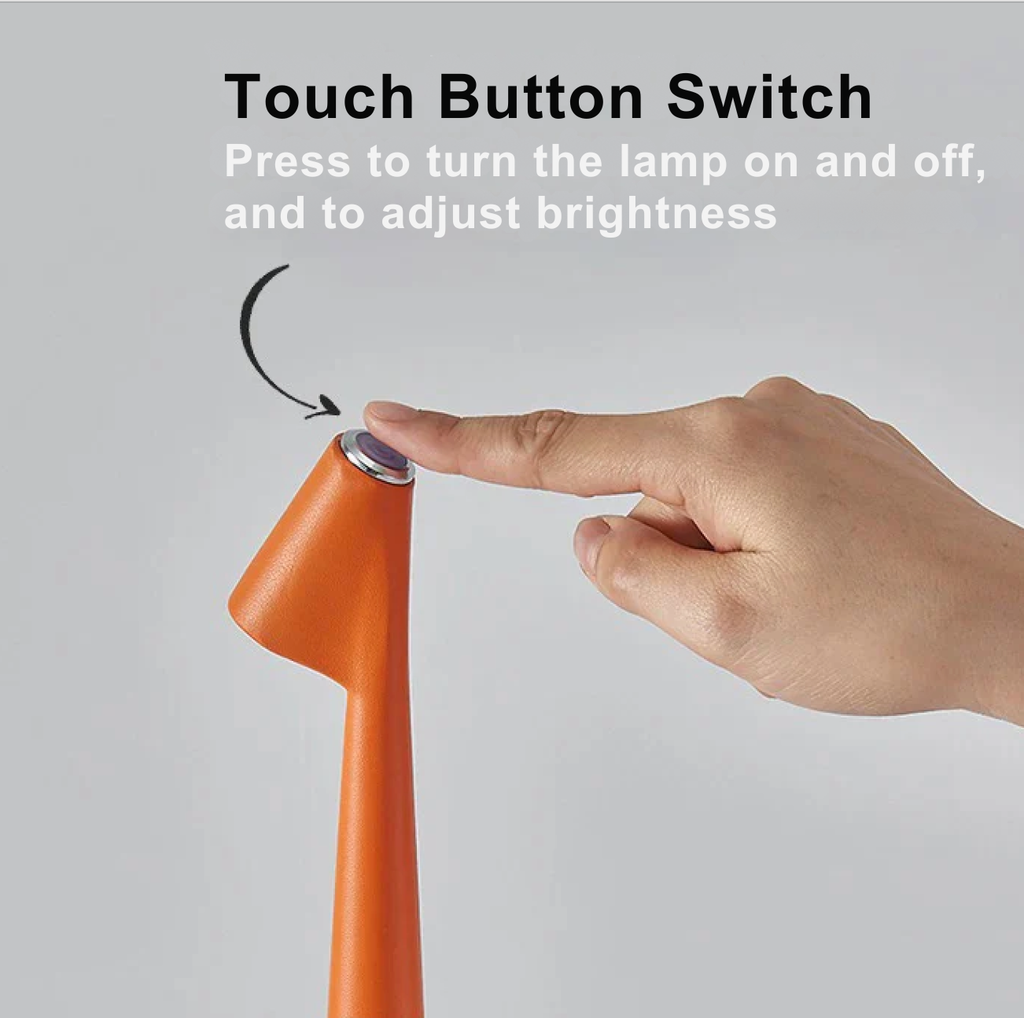 Lampe de Table LED Sans Fil avec Fonction de Dimmage Tactile