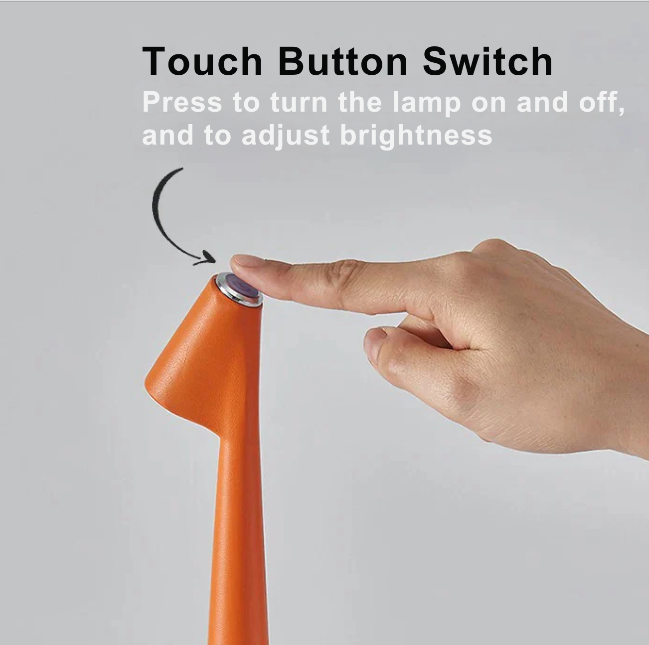 Lampe de Table LED Sans Fil avec Fonction de Dimmage Tactile