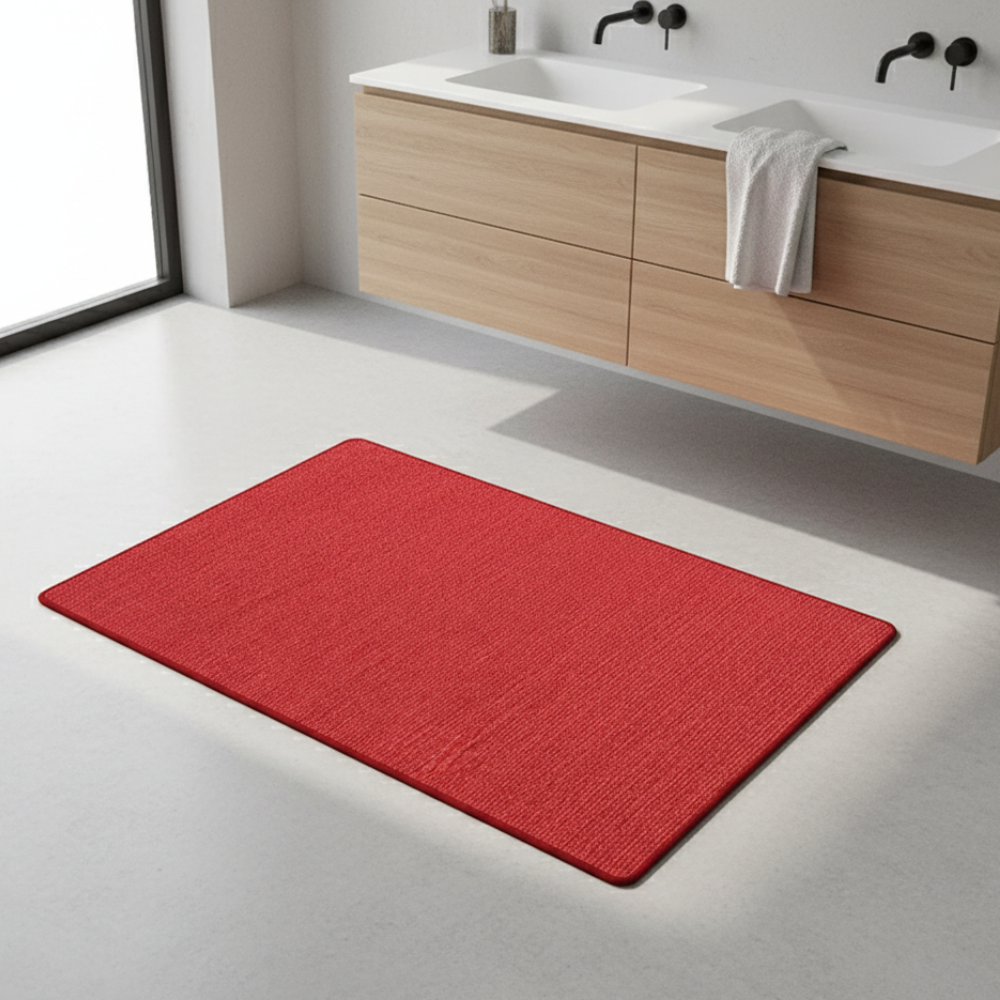 Tapis de Salle de Bain Premium Antidérapant | Tapis de Bain Lavable et Absorbant pour Sols de Salle de Bain