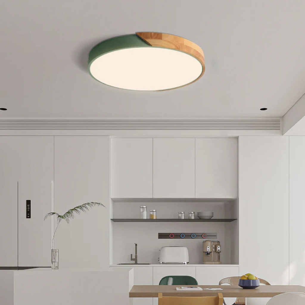 Lampe de plafond LED élégante au style scandinave