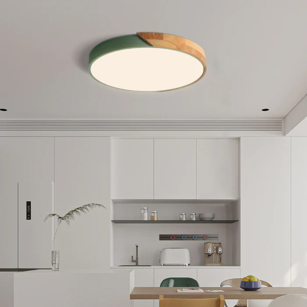 Lampe de plafond LED élégante au style scandinave