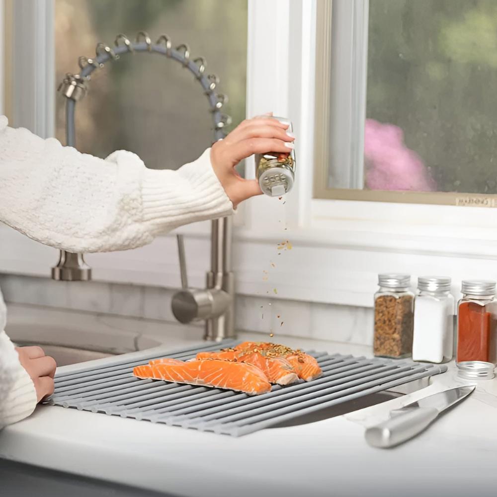 Râtelier à Vaisselle en Acier Inoxydable