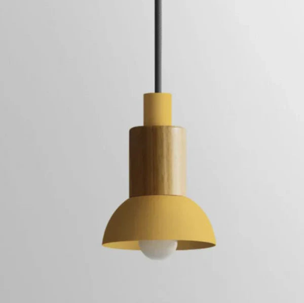 Lampe suspendue colorée au style nordique – design macaron avec lumière douce