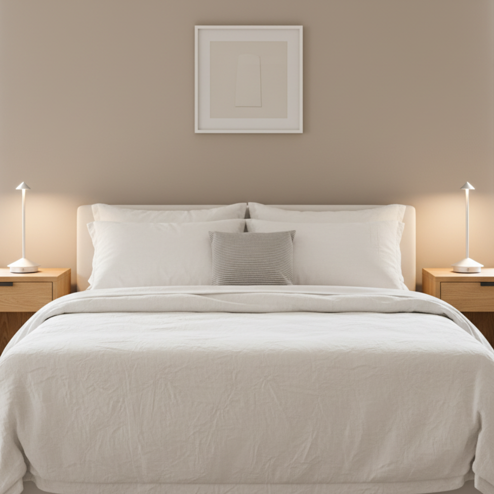 Lampe de Table Sans Fil Minimaliste Moderne avec Dimming Tactile