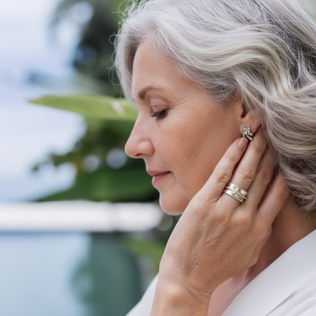 Bague en Or Vintage Fait Main