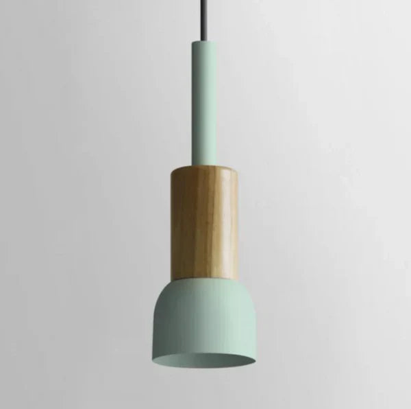 Lampe suspendue colorée au style nordique – design macaron avec lumière douce
