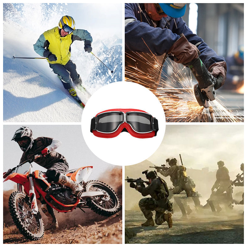 Lunettes de moto vintage