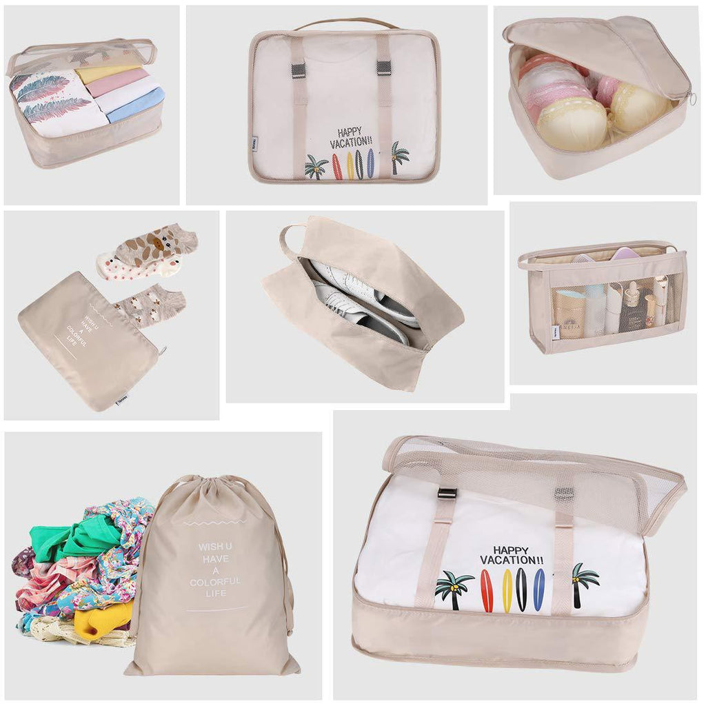 Sacs de rangement pour la collection de voyage
