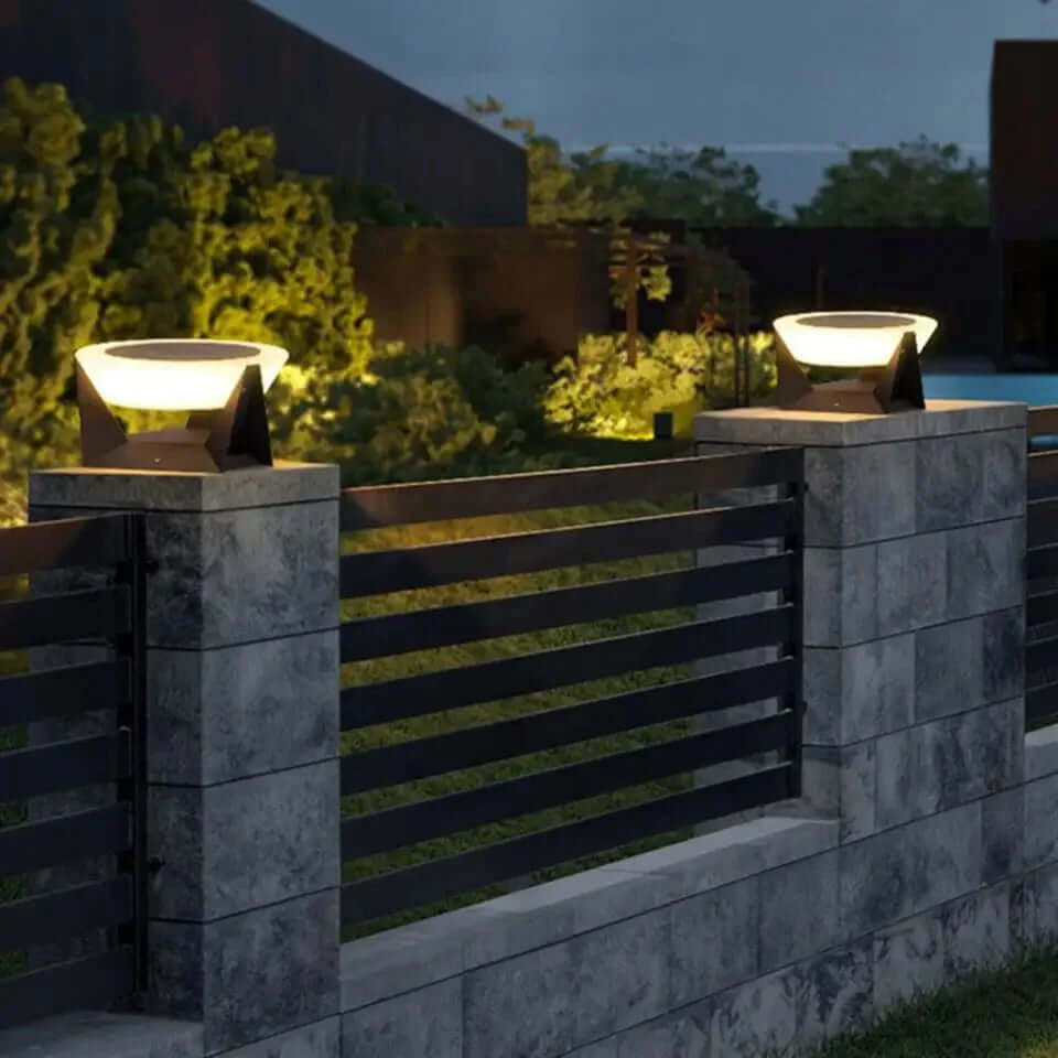 Lampes de Jardin Solaires - Éclairage Extérieur Économe en Énergie