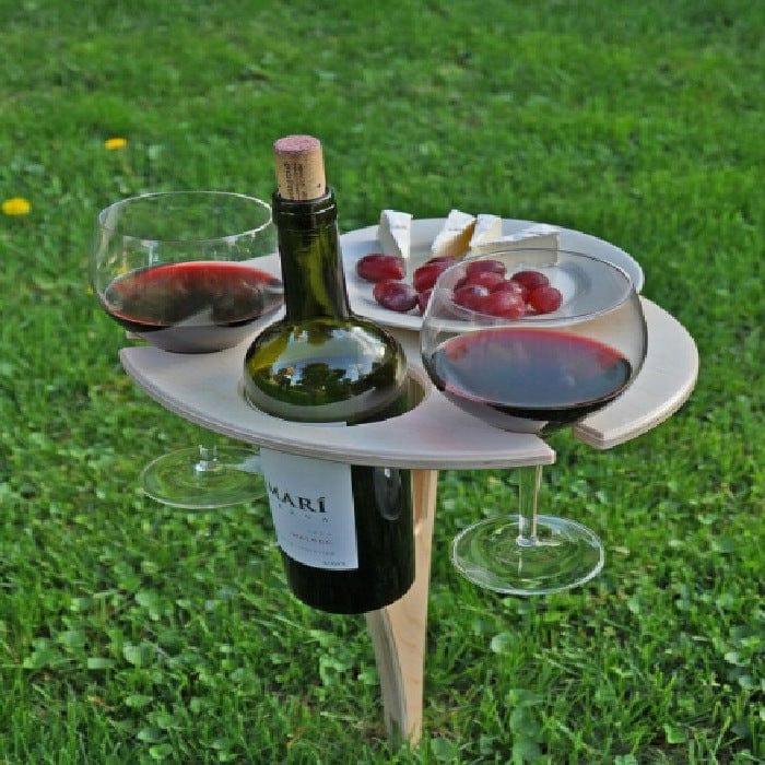 50% de réduction | Vino™ - Table de pique-nique pliable avec support à vin [Dernier jour de réduction]