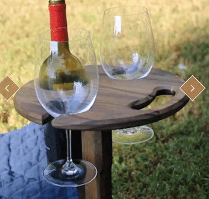 WineMate | Votre compagnon élégant pour le plaisir du vin en plein air