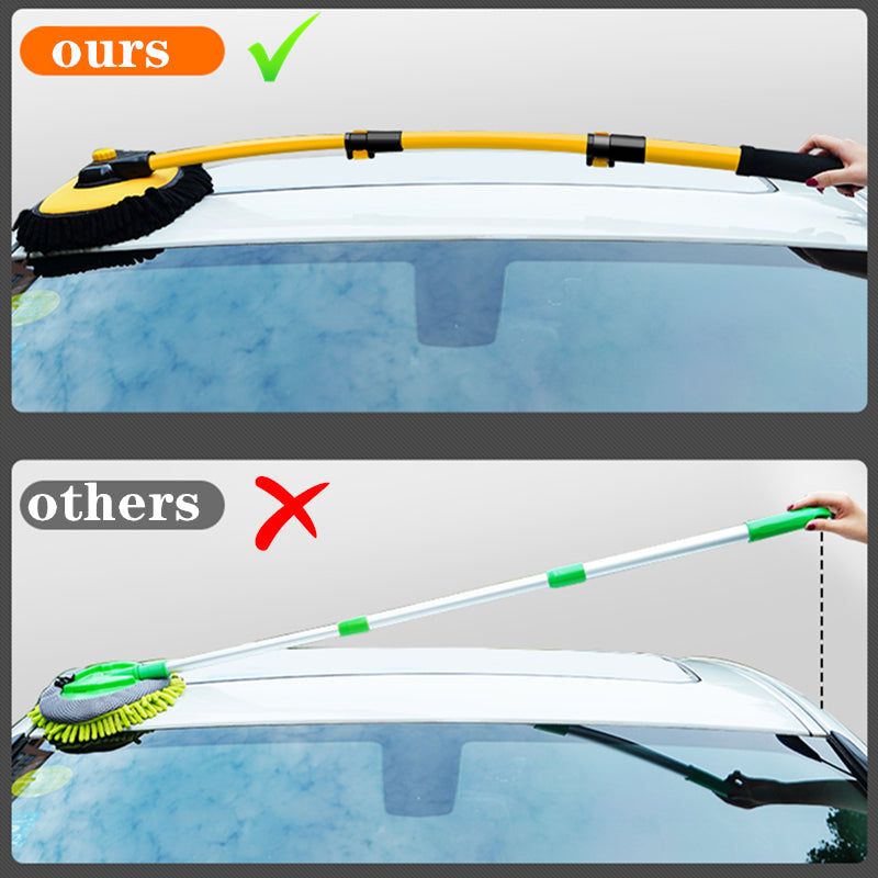 Brosse de Nettoyage de Voiture Réglable – Nettoyage Confortable et Efficace