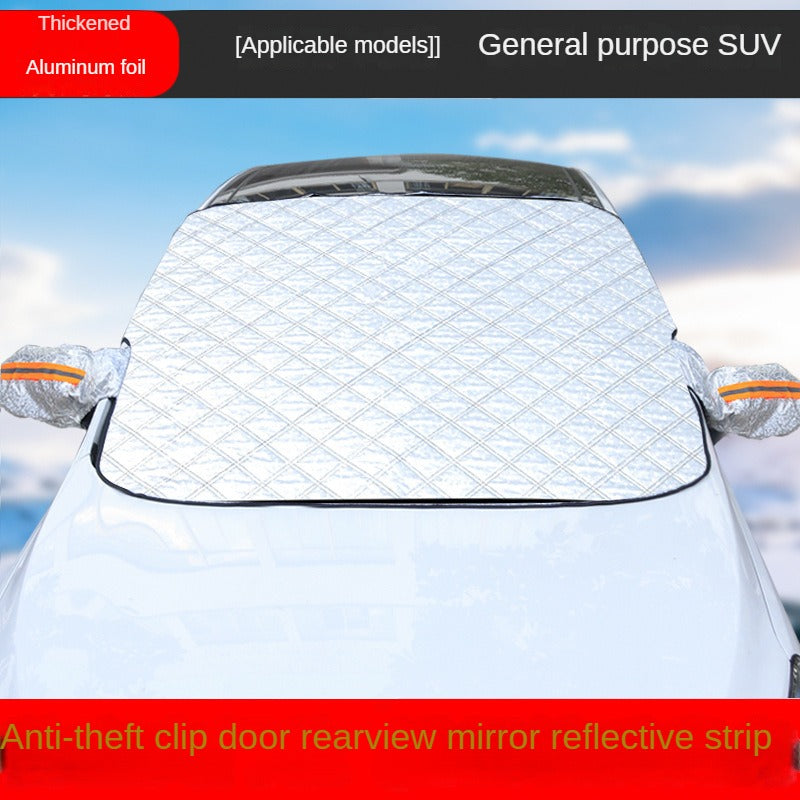 Couvre-Vitre de Voiture Universel – Protection contre le Soleil et la Neige
