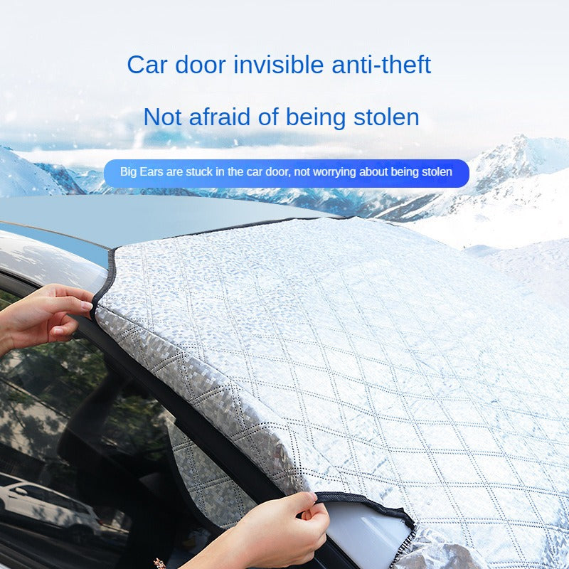 Couvre-Vitre de Voiture Universel – Protection contre le Soleil et la Neige