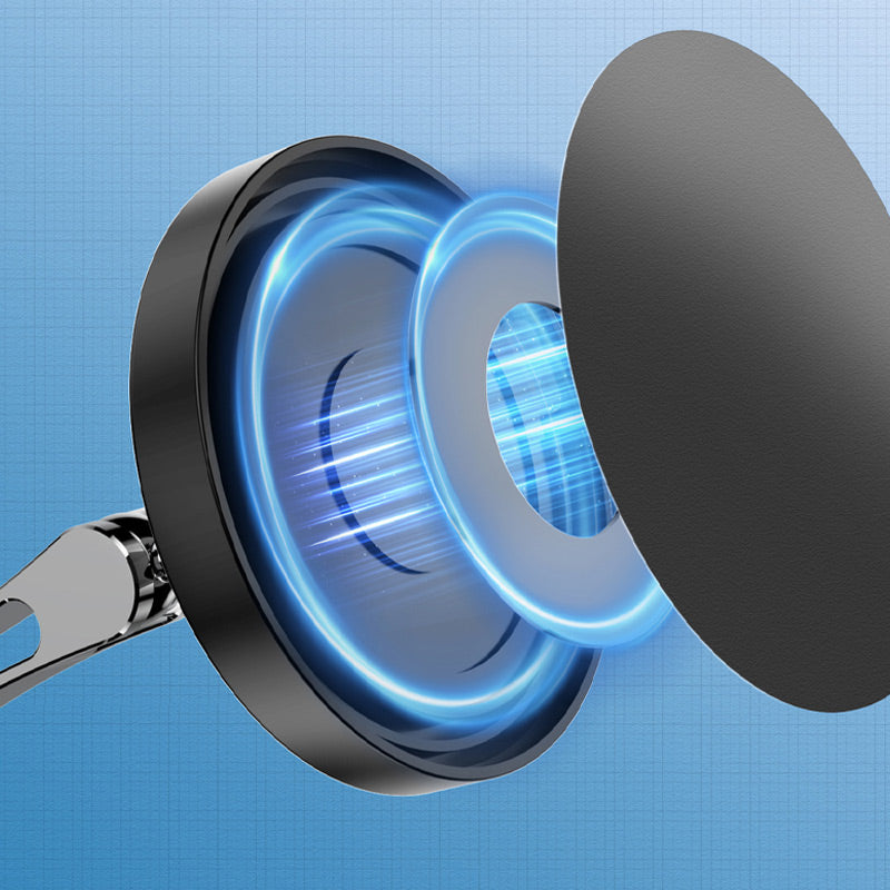 Chargeur de voiture sans fil magnétique et support de téléphone