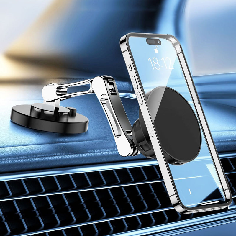 Chargeur de voiture sans fil magnétique et support de téléphone