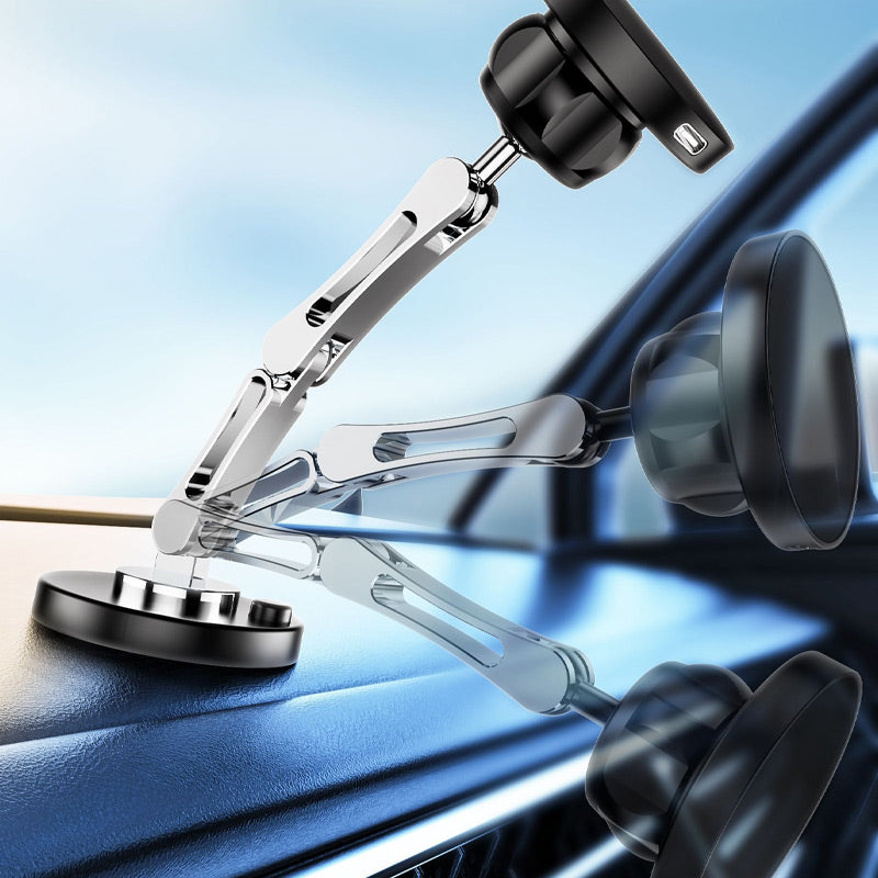Chargeur de voiture sans fil magnétique et support de téléphone