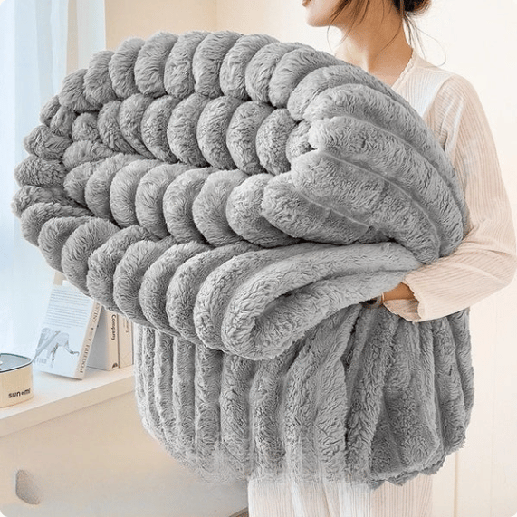 Couverture en flanelle ultra douce pour une chaleur confortable