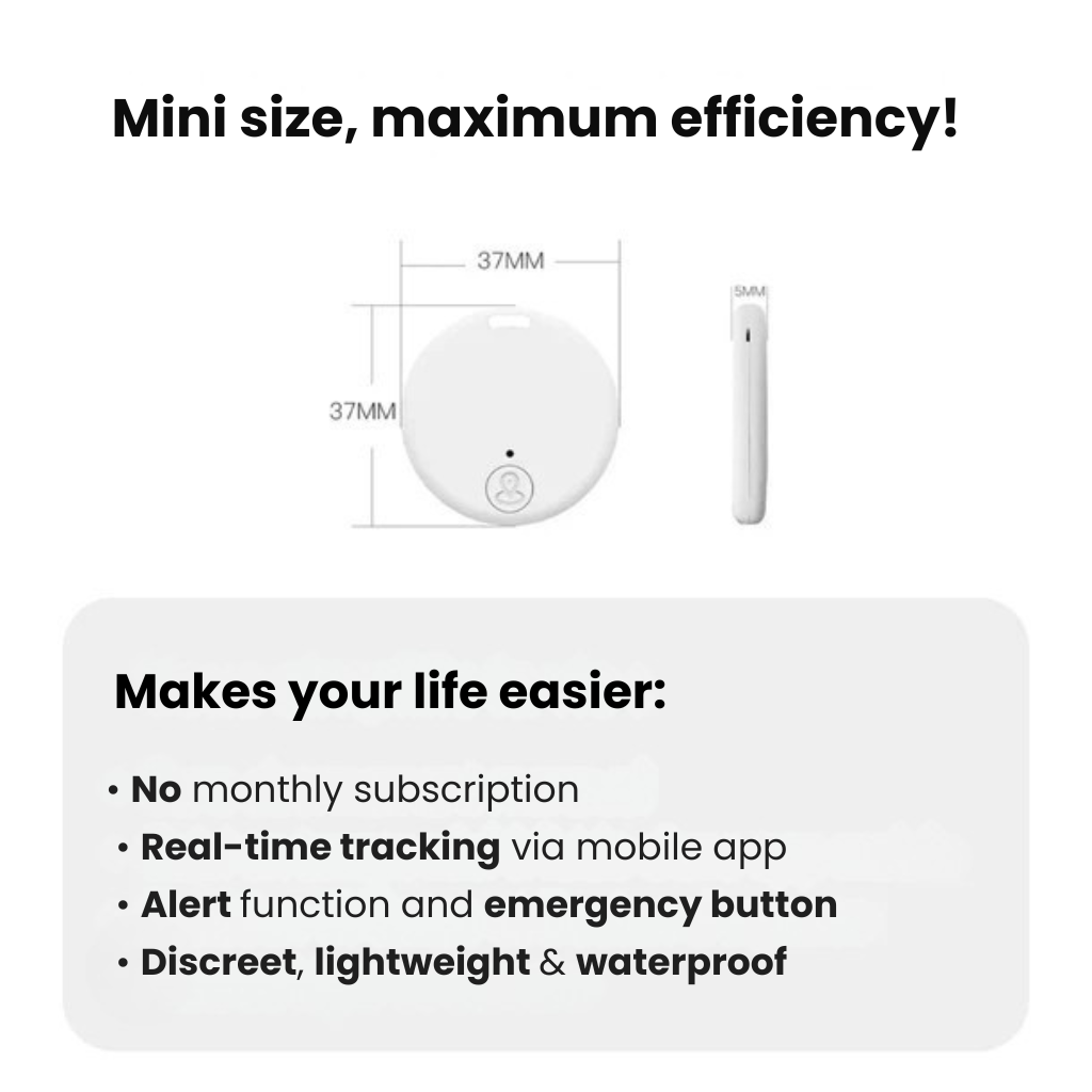 Skanto | Tracker GPS pour Enfants | Suivi en Temps Réel, Étanche & Longue Durée de Vie de la Batterie pour Rareté