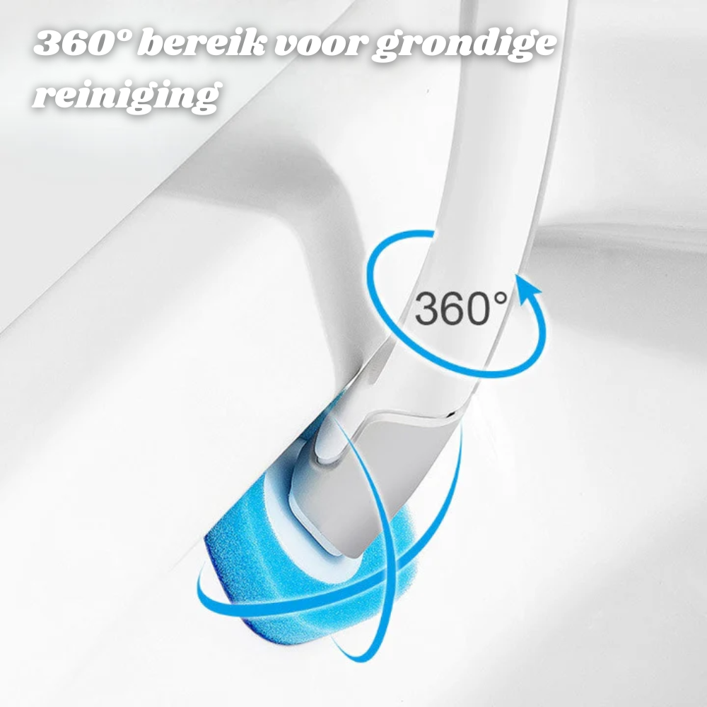 50% de réduction | CleanSwipe™ | Brosse de toilette jetable pour un nettoyage hygiénique et pratique