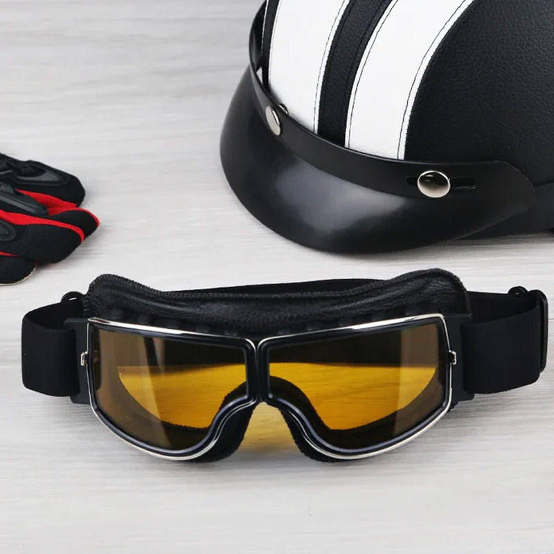 Lunettes de moto vintage