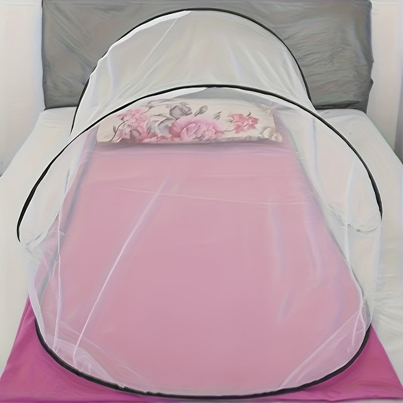 Moustiquaire InsectoGuard Solo | Ultra léger & Pliable | Avec fermeture éclair | 200×80×56 cm | Pour 1 personne